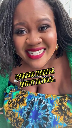 Here’s the outfit I wore for my @chicagotribune 📰 photoshoot featuring me & my new company @biggirlbesties! Definitely read the article if you haven’t already 🤗 🛍️OUTFIT DETAILS🛒 The dress is from CurvySense. The gorgeous green jacket is from Boohoo, and the black boots are from ASOS. The tights are from Snag Tights. 👄Huge, huge thank you to @vickiebonitaartistry for doing my makeup💄I felt so confident and so much like myself, and I think it really showed in the final photos. And I cannot 