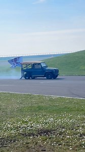 138K views · 1.7K reactions | V8 DRIFT DEFENDERThis is a Land Rover Defender that has a LS V8 powering the rear wheelsThis has to be the craziest drift car in the UK, name us some others?➡️ #modifiedcars #engineswap #landroverdefender #lsswap | Twin Engine Corsa | Facebook