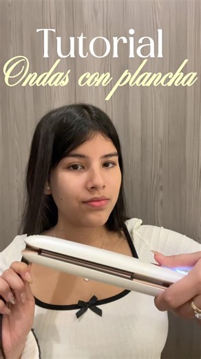 Tutorial ondas con plancha ✨ | Kiara Alava