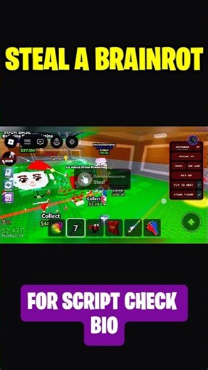 MIRANDA HUB Steal a Brainrot SCRIPT #robloxscript #stealabrainrotscripts #stealabrainrot