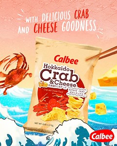 8.4K views · 6.3K reactions | Introducing a fresh satisfying treat! Try the NEW Calbee Hokkaido Crab & Cheese for a Japanese taste you deserve. #OnlyCalbeeForMe | Calbee PH | Facebook