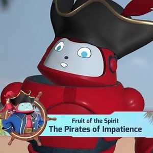 2.6K views · 457 reactions | Our favorite robot, Gizmo, invites you on a journey to the high seas! 烙 On "The Pirates of Impatience," children can learn how patience can fill their lives with joy and peace! Watch out for Bible stories, recipes, games, and activities, too! Get your copy of this new Superbook DVD by joining the CBN Animation Club and receive 2 more DVDs to share with friends! https://go.cbn.com/uHuu | Superbook | Facebook