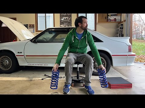 Fox Body Mustang Rear Lowering Springs Installation