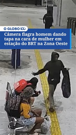 3.1M views · 27K reactions | PRESO NESTA MADRUGADA | Agentes do BRT Seguro prenderam um homem, na madrugada desta terça-feira, após ele agredir uma mulher com um tapa no rosto no Terminal Deodoro, na Zona Oeste do Rio. O homem foi identificado como João Vitor da Silva de Souza. Ocorrência foi registrada na 33ª DP, em Sulacap, como lesão corporal causada por socos, tapas e pontapés. Leia mais sobre o caso no site do #JornalOGlobo. | O Globo | Facebook