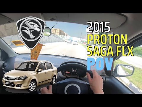 2015 Proton Saga FLX - POV test drive | MW driver