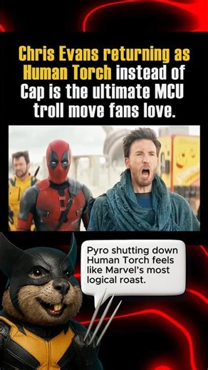 Human Torch “Flame On” vs Pyro — Epic Fire Power Scene | Deadpool & Wolverine