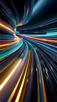 Infinite Neon Hyperspace Tunnel 4K Loop #motiongraphics #space #hanszimmer #cyberpunk