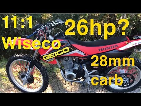 Modified Crf230f (high compression rebuild)