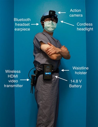 Untethered and HIPAA-compliant Interactive Livestreaming of Surgery to Residents and Medical Students