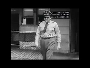 The Airport (1948) | Inside a 1940s Airline Passenger Experience Restored in 4K