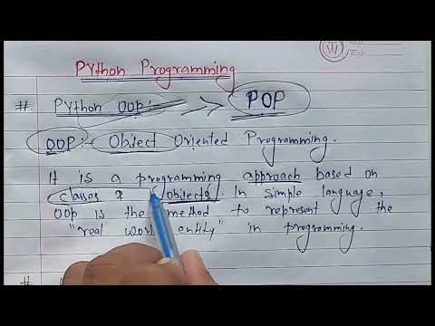 OOPs in Python Explained for Beginners | Object Oriented Programming in Python ‪@NextGen97‬