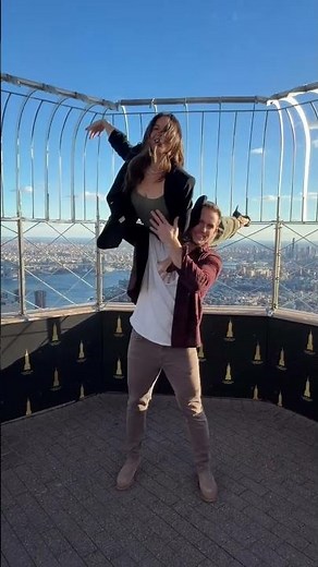 the DWTS move on top of the empire state building #shorts