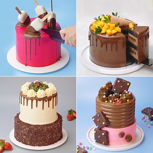 6.3M views · 89K reactions | Most Fancy Chocolate Cake Decorating Ideas Compilation | My CupCakes | Facebook