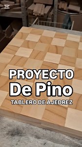 PROYECTOS EN MADERA ECONÓMICA Tablero de Ajedrez de Madera de Pino #tablasdequeso #tablasdecocina #tablasdemadera #madera #artesanosuruguay #carpinterosuruguay #woodworking #chef #emprendimiento | Tablas Asram