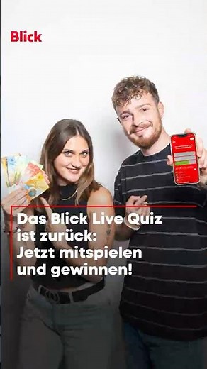 Das Blick Live Quiz ist zurück – jetzt mitspielen und gewinnen!