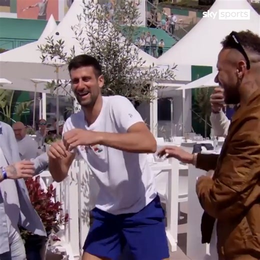 205K views · 349 reactions | Neymar 欄 Novak Djokovic | Sky Sports Football | Facebook