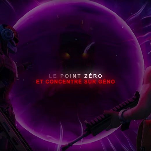 Géno et le Point Zéro dans Fortnite