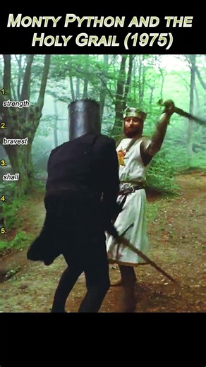 Monty Python and the Holy Grail | The Black Knight Refuses to Yield – “’Tis But a Scratch!”