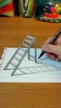 🤩 3D Drawing | How to Draw 3D Tricks | Drawing Tutorial for Beginners |#shorts #sketch #easydrawing