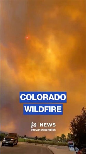 Thick wildfire smoke blocks out sunlight across Colorado