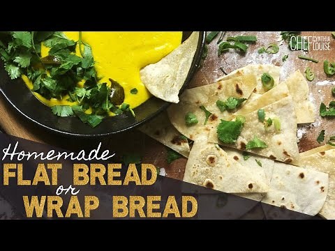 How To Make Your Own Flatbread Or Wrap Bread At Home