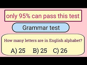 ۔"25 Easy English Grammar MCQs with Answers | Beginner Quiz"