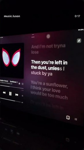 Post Malone - Sunflower (Lyrics) ft. Swae Lee #spiderman #postmalone