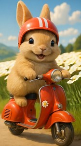Cute ai animals on Instagram: "Tiny Animals Riding Bikes | Cuteness Overload! #cuteanimals #cutest #funnyvideo #animals #funny #pets #cute #animal #adorable #mini"