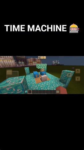 Make Real Time machine in Minecraft 😮#minecraft #gaming #trending #shorts