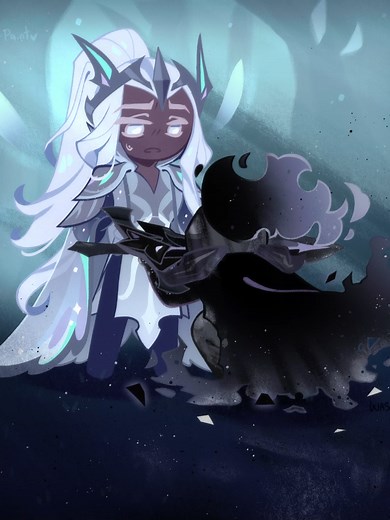 This update has changed the chemistry of my brain to bring me back to posting on social media Also sorry about the quality, I'll have to fix that for the next upload :[ #cookierunkingdom #silentsaltcookie #elderfaeirecookie #silentfaerie #eldersalt #speedpaint