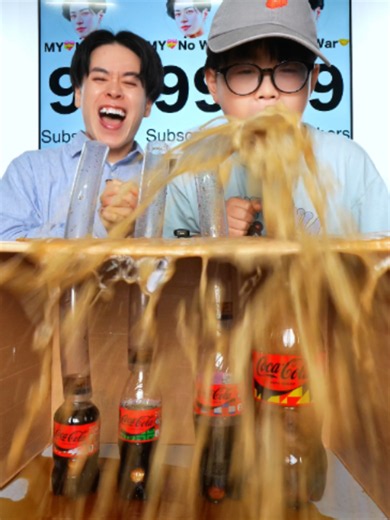 Mentos Cola Part4 @mizumayuuk | mentos