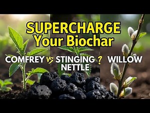 Biochar Activation: Which Plant Wins? Comfrey, Nettle or Willow
