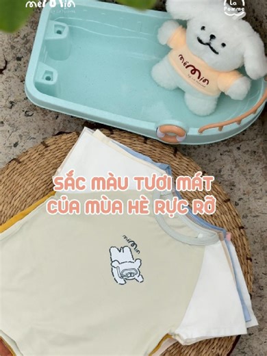 Sắc màu rực rỡ cho bé mọt mùa hè năng động, Mẹ đã sắm cho bé chưa?? #memminbylapomme #lapomme #babywear #newarrivals