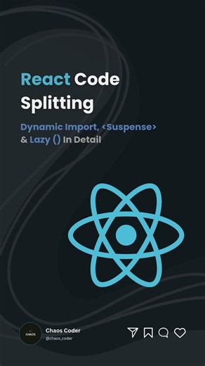 React code splitting techniques