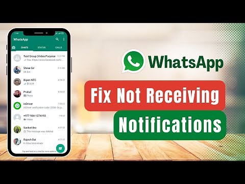 Not Receiving WhatsApp Notification Unless you Open the App