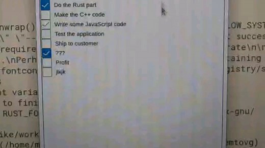 Rust Slint Todolist 应用演示。