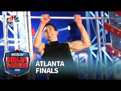 Travis Rosen at the Atlanta Finals - American Ninja Warrior 2016