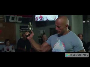 Dwayne Johnson punished bullies in a bar | The Central Intelligence movie full bar fight