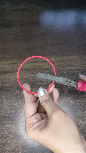 Old bangles into new earring 😱| crystal earrings #youtubeshorts #shorts #handmade #diy #hack #craft