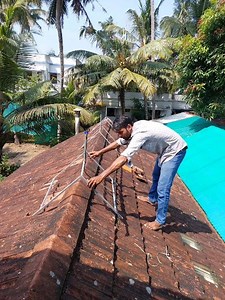 18K views · 10K reactions | New Cooling System using Coastal Ground Water for our Kitchen fixed today thanks to THUMBESSERY AGRO PRODUCT https://g.co/kgs/1iByvYV #coolingsystem #spriklersystem ##coastalgroundwater #wellwateredgarden #nimmyandpaul #nimmyskitchen | Nimmy&Paul | Facebook