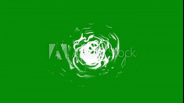 2D cartoon water FX explosion animation pack in 4K with isolated bomb blast, circle burst, ellipse fireworks, smoke puff, and cartoon transition on green screen for motion graphics effects.