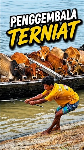 Orang Bangladesh Sampai Harus Narik Perahu Gara-Gara Sapi 🤯