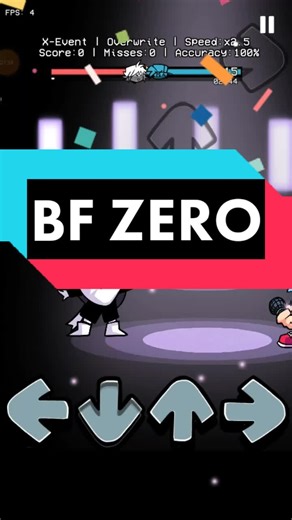 FNF BF Zero in Android Gameplay #Fnf #android #FridayNightFunkin #Bf #Gf