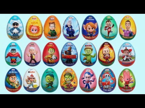 Surprise eggs, Peppa Pig, Kinder Surprise, Paw Patrol