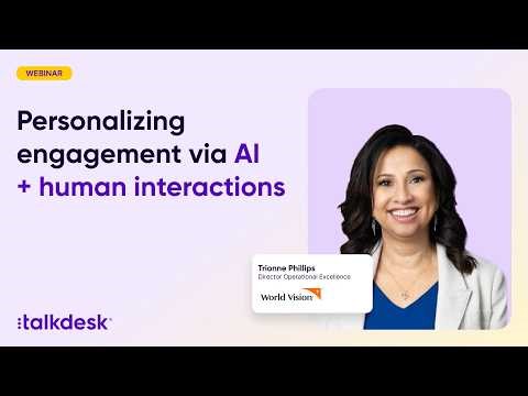 Personalizing engagement via AI + human interactions