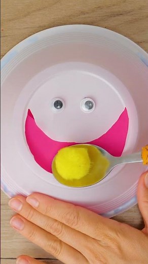 Easy Craft for Kids! 🎨 Fun DIY 🍽️ #diy #kids