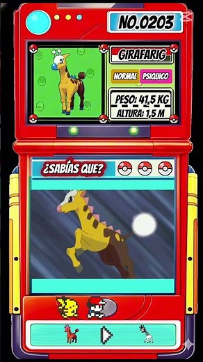 GIRAFARIG: El Pokémon con DOS CEREBROS 😱🧠 | Secretos y Curiosidades #pokemon #pokedex #pokemonfacts