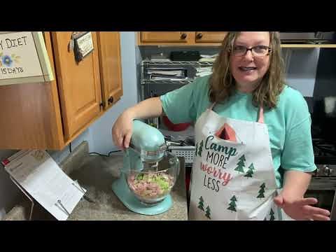 How to make my favorite dip with cream cheese, budding ham and green onions