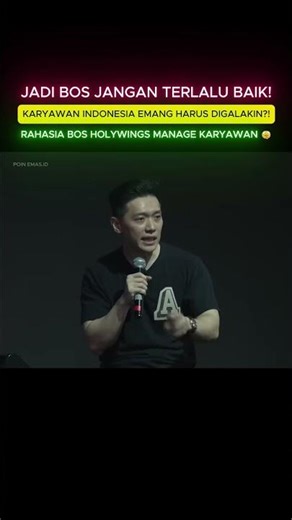 Indonesian Employees Should Be Encouraged? The Secret of the Holywings Boss! 🤫 #andrewsusanto #po...