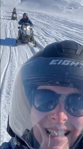 Snowmobiling in Iceland - What’s it like? #icelandadventure #iceland #snowmobile